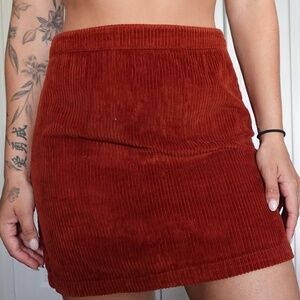 Corduroy Skirt